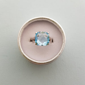 Blue Topaz Ring