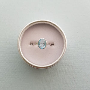 Blue Topaz Ring