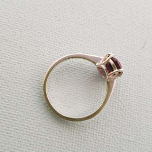 Garnet Oval Ring