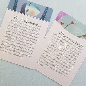 Health and The Law of Attraction Cards