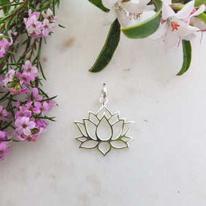 Lotus Flower Pendant