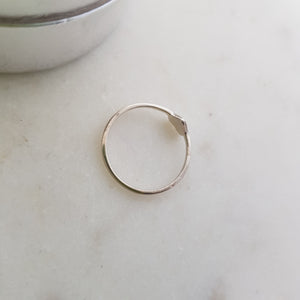 Heart Signet Ring Small