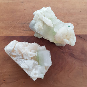 Apophyllite Cluster (assorted. approx. 4x5-6x8cm)