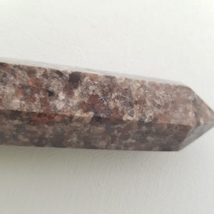 Ruby, Granite & Mica Polished Point