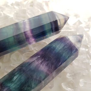 Rainbow Fluorite Polished Point