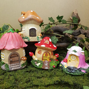 Mushroom Fairy Garden House