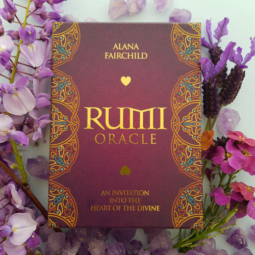 Rumi Oracle Cards (an invitation into the heart of the divine (44 cards and guide book)