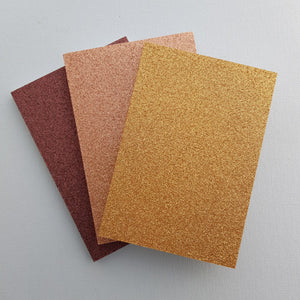 Glitter Lined Notebooks Assorted