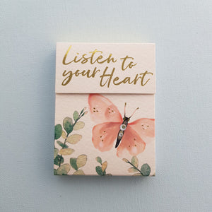 Listen to Your Heart Pocket Notepad