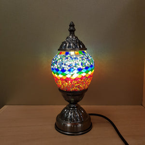 Colourful Diamond Turkish Lamp