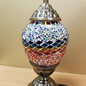 Colourful Diamond Turkish Lamp