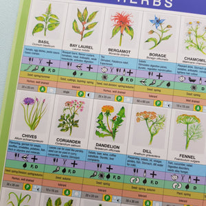 Herbs Chart 