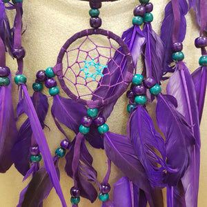 Purple 2 Hoop Dreamcatcher