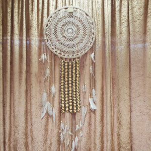 Dreamcatcher Cream Boho Style Natural Bead