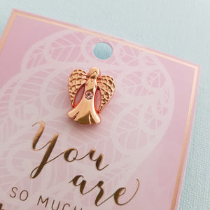 You Are So Much Stronger Than You Think Angel Pin