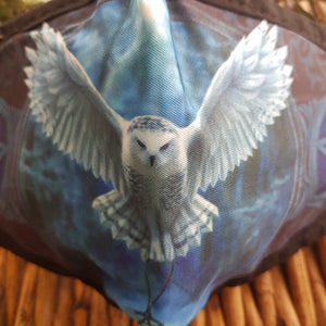 Awaken Your Magic Owl Face Mask by Anne Stokes