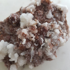 Twisted Gypsum (selenite) on Mica Matrix from Quizhou, China