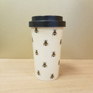 Bee Bamboo Travel Mug