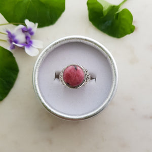 Rhodonite Ring 