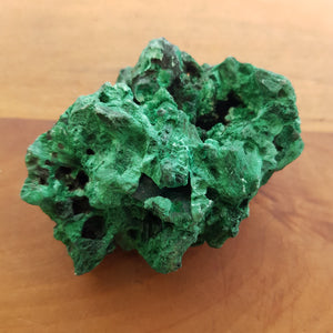 Silky Fibrous Malachite Specimen