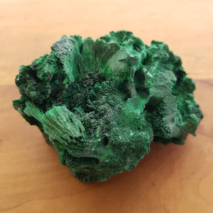 Silky Fibrous Malachite Specimen