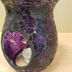 Purple Turkish Mosaic Oil Burner