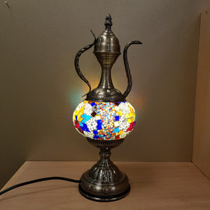 Colourful Star Coffee Pot Turkish Lamp