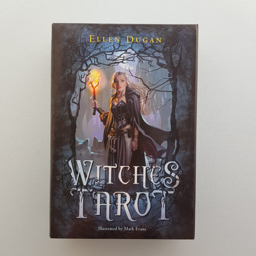 Witches Tarot Set (78 cards and guide book)