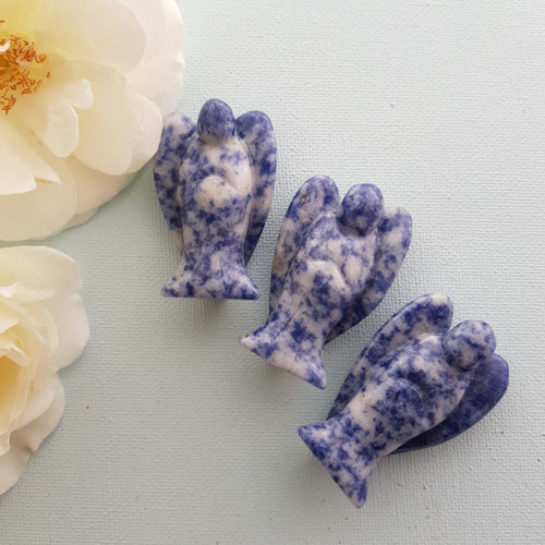 Sodalite Angel (assorted. approx. 4.8-5x3cm)