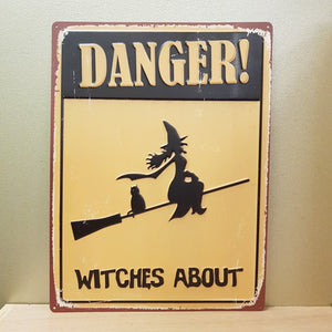 Witches Danger Sign
