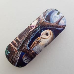 Fairy and Owl Glasses Case By Lisa Parker 