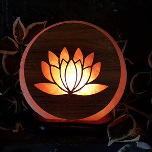 Lotus Salt Lamp