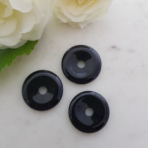 Onyx  Donut Pendant (assorted)