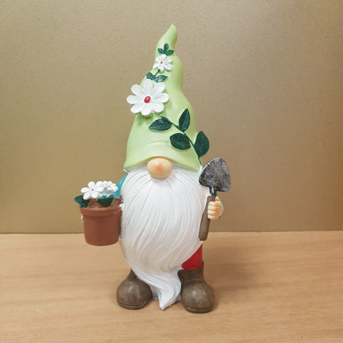 Green Gnome Floral (approx. 25x9x7cm)