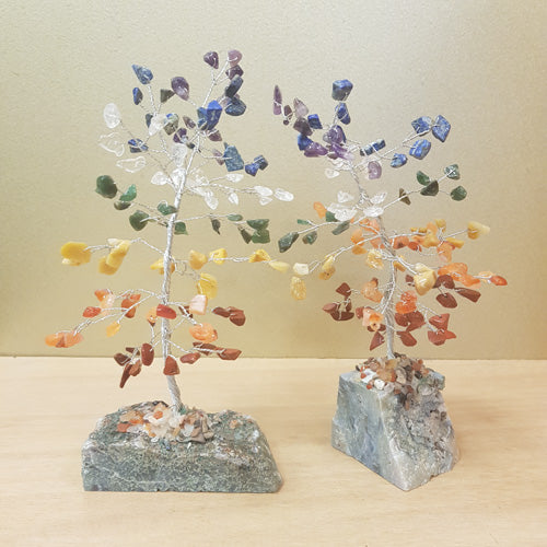 Chakra Crystal Mix Tree (assorted. approx.  20x11cm)