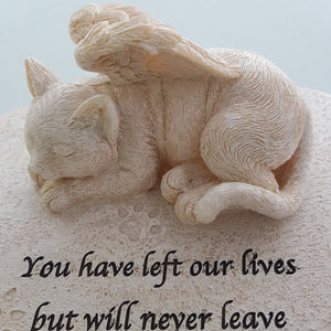 Memorial Cat on Heart