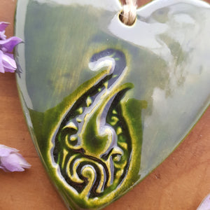 Ceramic Heart with Hook in Box