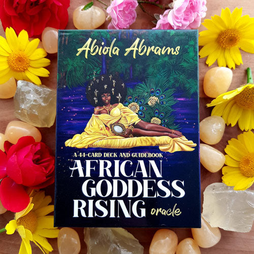 African Goddess Rising Oracle Cards (44 cards and guide book)