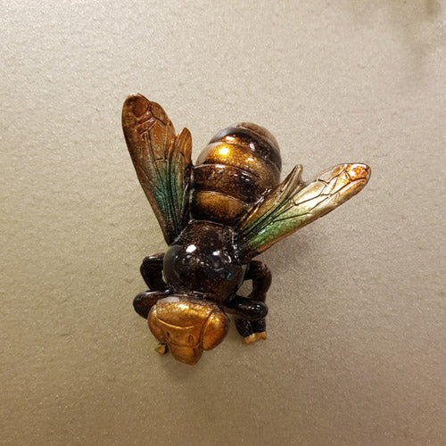 Bee Metallic (approx.10x8x6cm)