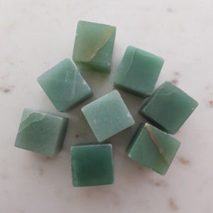 Green Aventurine Cube