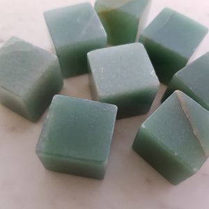 Green Aventurine Cube