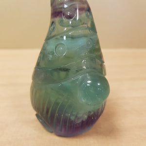 Rainbow Fluorite Gnome