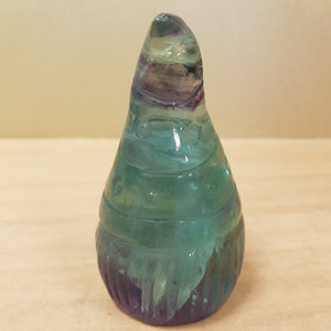 Rainbow Fluorite Gnome