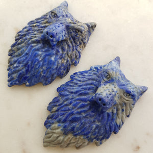 Lapis Wolf Head