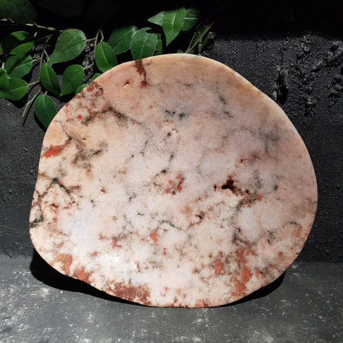 Pink Amethyst Dish (approx. 33.5x30x5cm)