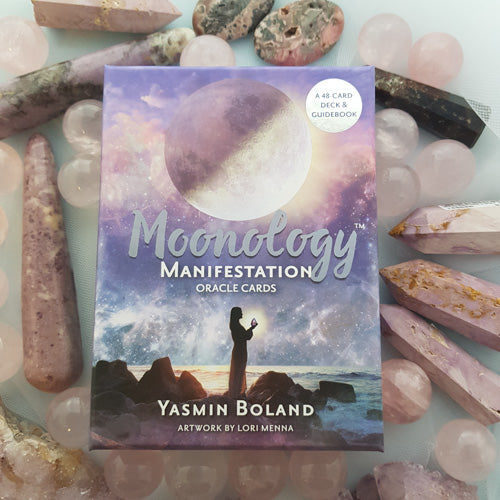 Moonology Manifestation Oracle Cards (48 cards and guide book)