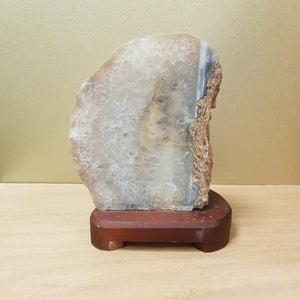 Natural Agate Lamp