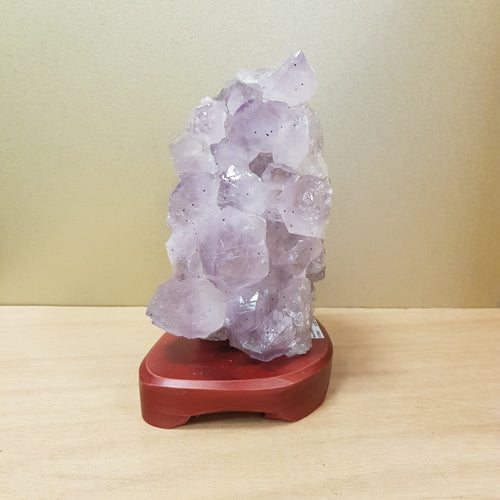 Amethyst Cluster Lamp (approx. 20x11x13cm)