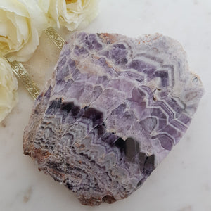 Chevron Amethyst Slab