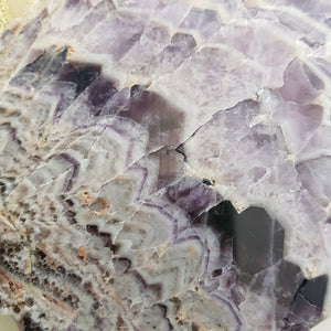 Chevron Amethyst Slab